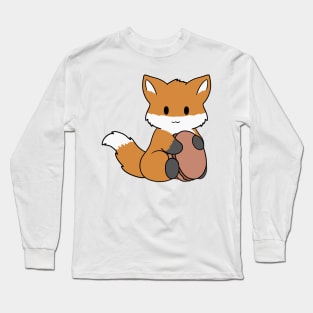 Macaron Fox Long Sleeve T-Shirt